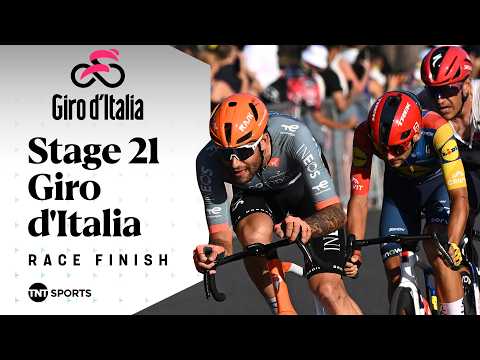 WHAT A FINISH! 🤯 | 2026 Men's Giro d'Italia Stage 21 Final KM's | TNT Sports Cycling