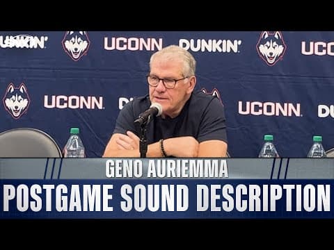 Geno Auriemma on the growth in KK Arnold's offensive game after UConn's win over St. John's