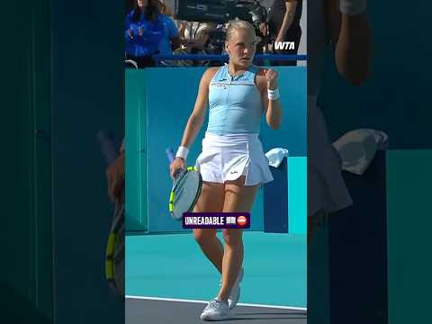 Sara Bejlek always keep them guessing 😮‍💨#MubadalaAbuDhabiOpen