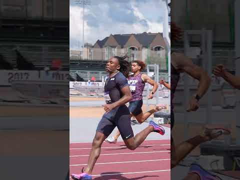 Double gold for APXP 🥇🥇 Dillon Mitchell & Mia Maxwell sweep the high school 100m 😮‍💨 #track #usatf