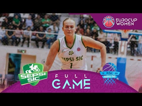 LIVE - ACS Sepsi-SIC v TARR KSC Szekszard | EuroCup Women 2025-26 | Regular Season