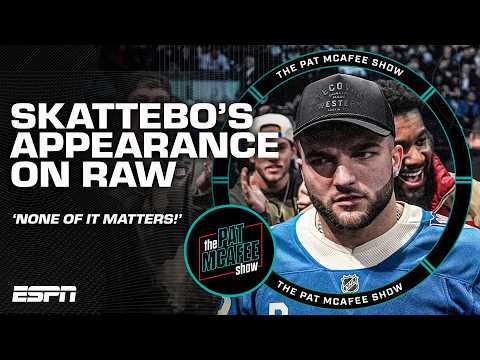 Cam Skattebo makes appearance on Monday Night RAW: 'None of this matters!' | The Pat McAfee Show