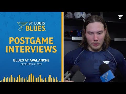 Dec. 31: Postgame Interviews