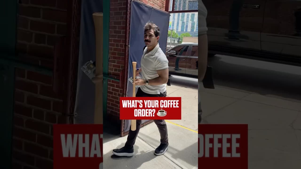 One iced caramel macchiato please ☕️