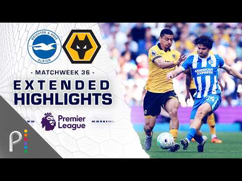 Brighton v. Wolves | PREMIER LEAGUE HIGHLIGHTS | 5/9/2026 | NBC Sports