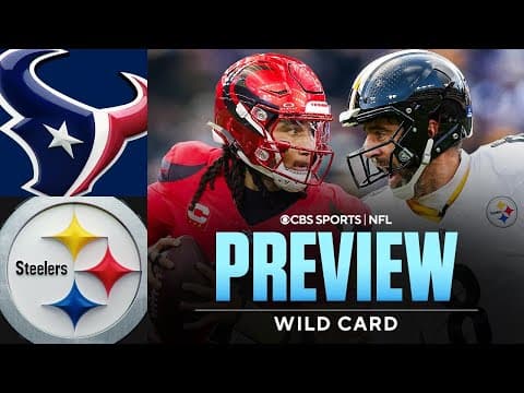 Texans vs Steelers Wild Card Round PREVIEW: Predictions and Best Bets | 2026 NFL Playoffs