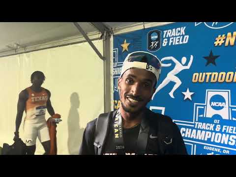 New Mexico’s Habtom Samuel On Winning NCAA Championships 10,000m Title While Battling Side Stitch
