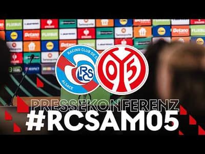 Die PK vor dem Rückspiel gegen Straßburg | #RCSAM05 | #05ertv | Saison 2025/26