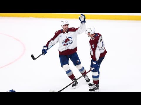 ALL HAIL CALE! Makar sends it to overtime with the BUZZER BEATER!