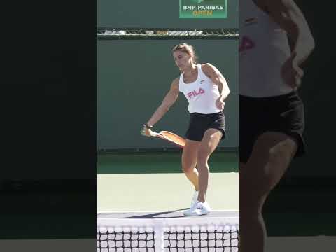 MUST HAVE follow-through and finish fundamental on #tennisforehand