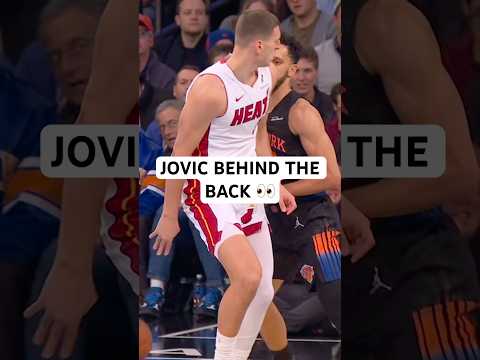 Jovic goes behind the back and finds Jaime for the tough layup