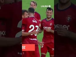 El gol de Aimar en el #ValenciaOsasuna de la temporada 2023/24 #LaLigaHighLights #shorts