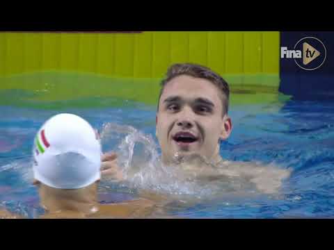 Kristof Milak sets new Personal Best in the 50m Backstroke