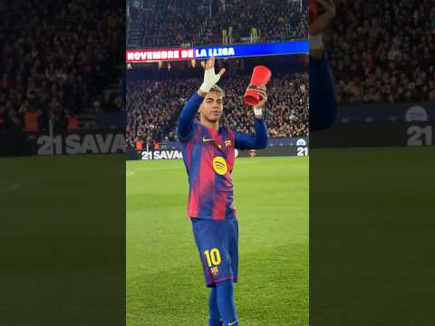 🏆 Ladies and gentlemen, please welcome your La Liga MVP for November #fcbarcelona #shorts