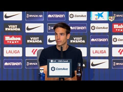 Íñigo Pérez tras el Atlético de Madrid 3 - Rayo Vallecano 2