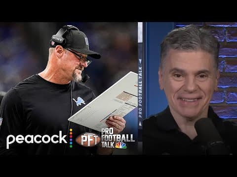 Lions' Dan Campbell: 'Margin for error is small' ahead of playoffs | Pro Football Talk | NFL on NBC