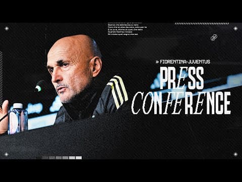 PRESS CONFERENCE | Luciano Spalletti previews Fiorentina - Juventus 🎙️