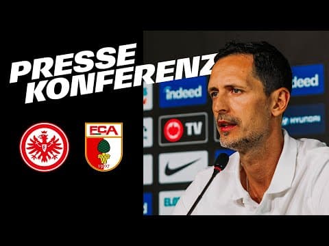 "Klare Antwort geben" I Pressekonferenz vor Augsburg