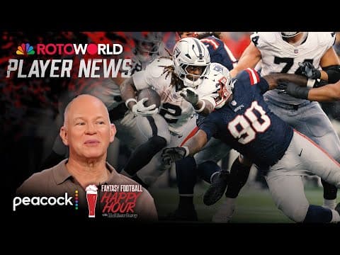 Ashton Jeanty is too good to bail on now, buy low | Fantasy Football Happy Hour | NFL on NBC