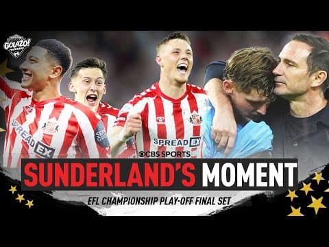 Dan Ballard’s EXTRA-TIME WINNER sends Sunderland to Wembley! 🏟️ | Richest game in soccer | Matchday