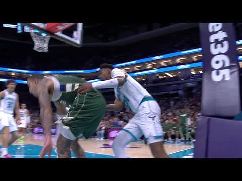 Brandon Miller POSTERIZES Kuzma & then shoves him 😳