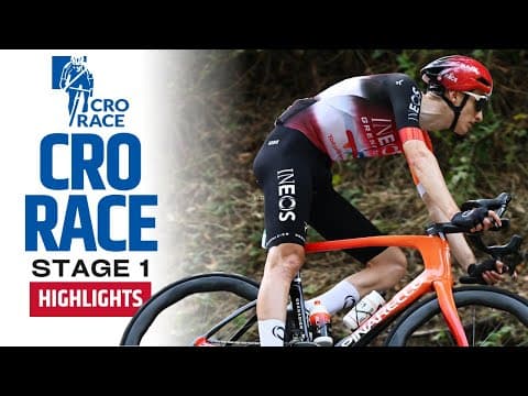 ALL-OUT SPRINT! | CRO Race Stage 1 | Highlights