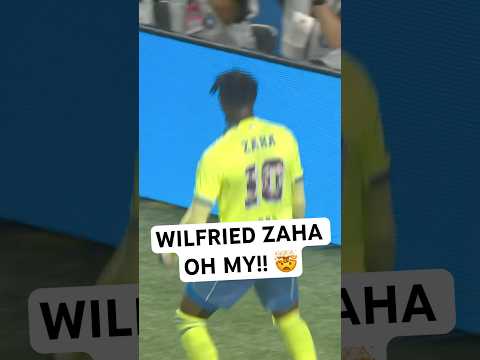 Wilfried Zaha BACK HEEL PASS 😤 and FINISH!!