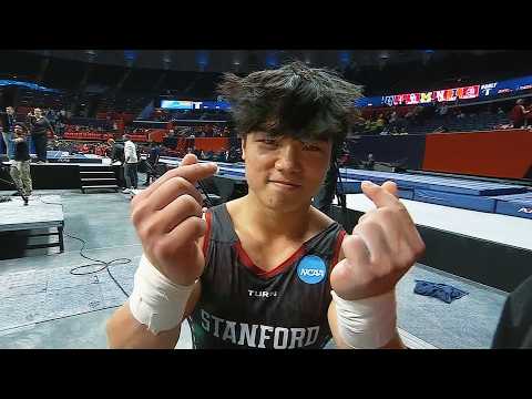 Asher Hong clinches 2026 NCAA men's gymnastics title for Stanford