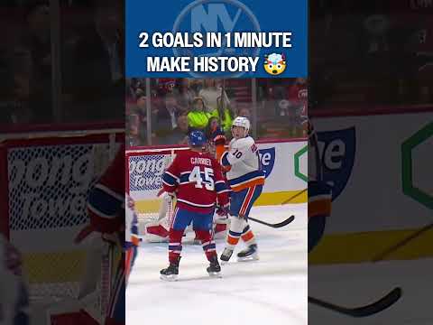 Schaefer sets NHL record FAST 😳🔥