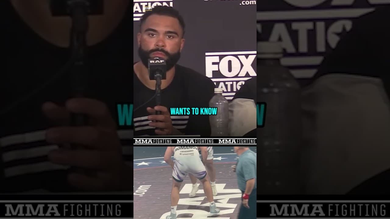 Gable Steveson REACTS to successful WRESTLING return - MMA Fighting