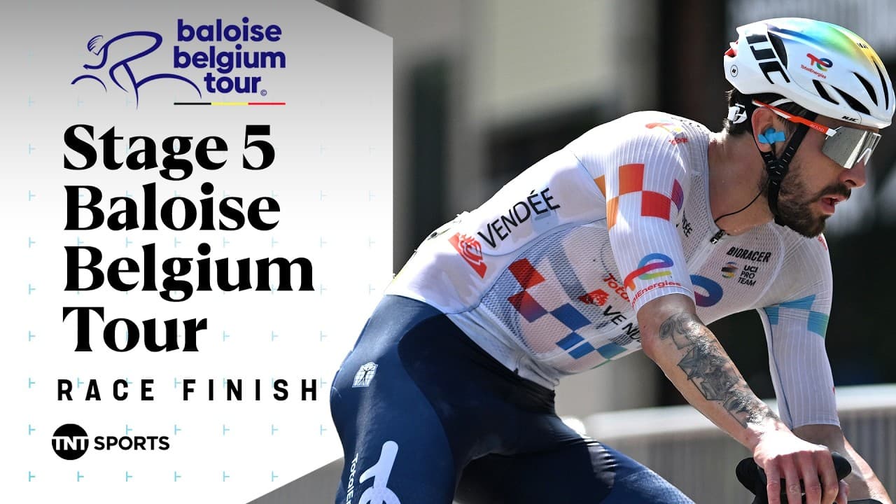 THRILLING FINISH! 🔥 | 2026 Men's Baloise Belgium Tour Stage 5 Final KM's | TNT Sports Cycling