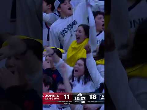 UConn is ALL OVER St. John's 😲