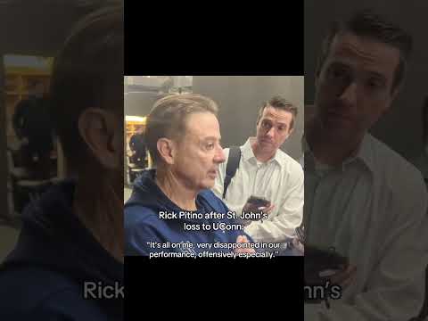 St. John’s lost by 32 (via StorrsCentral/X)