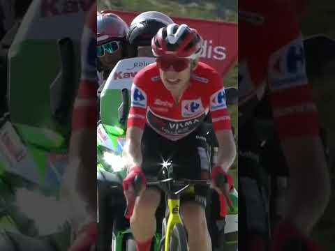 Jonas Vingegaard wins Stage 20 at La Vuelta and all but secures the overall victory! ❤️