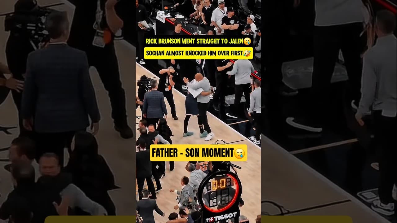Imagine winning with your Dad!🥲