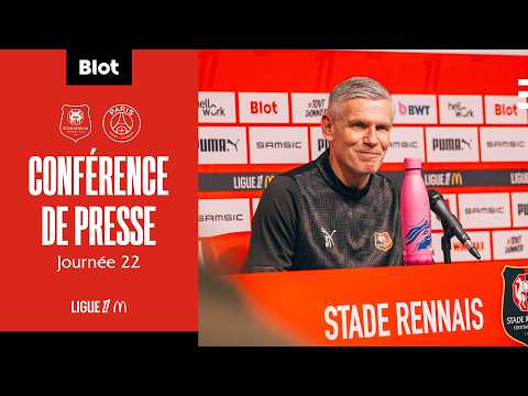📽🎙 J22 | Sébastien Tambouret face aux médias avant SRFC / Paris SG