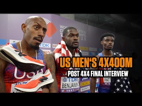 USA Men's 4x4 team reacts to world silver after rainy day | World Championship tokyo 2025