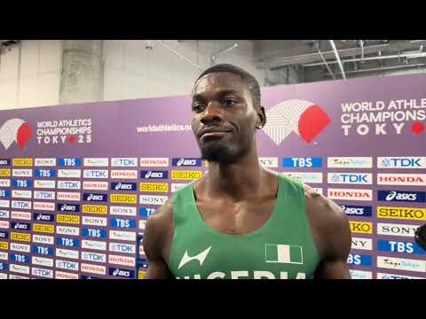 Nathaniel Ezekiel Not Impacted By Fallen Hurdle Says Rai Benjamin Deserves Gold Happy With 400mH 4th