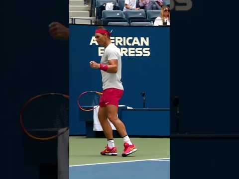 Nadal with an INCREDIBLE forehand! 🤩