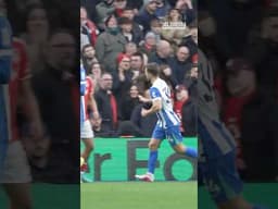 Veltman's RIDICULOUSLY CALM Injury-Time Chest Pass 🥶 #joelveltman #brightonandhovealbion