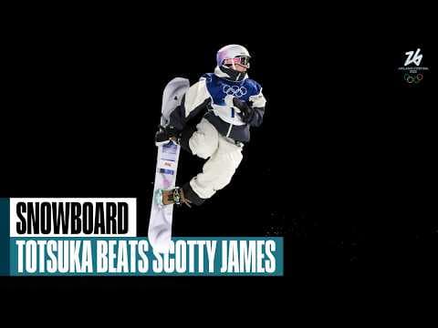 Yuto Totsuka edges Scotty James for snowboard halfpipe gold