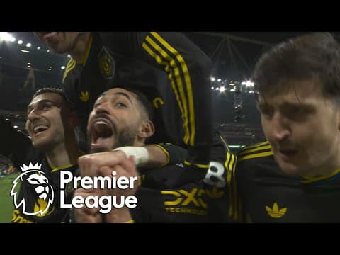 Matheus Cunha's BELTER puts Manchester United 3-2 in front of Arsenal | Premier League | NBC Sports