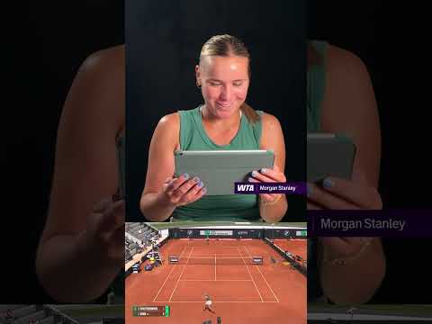 Sofia Kenin gives us a breakdown of her Round 2 match win! Presented by Morgan Stanley