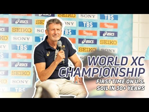 Seb Coe Of World Athletics Give Comments During 2026 World XC Championship Press Conference