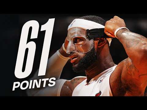 When Masked LeBron ERUPTED For 61 PTS