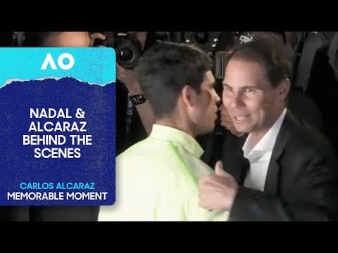 Rafael Nadal Congratulates Carlos Alcaraz | Australian Open 2026