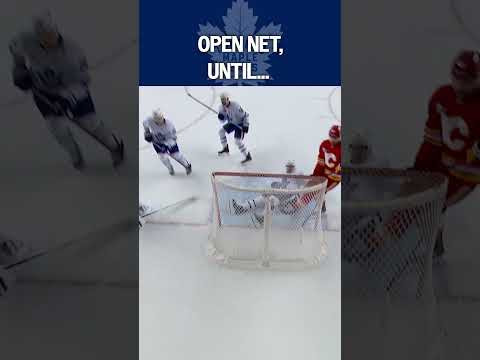 He THOUGHT the net was empty...