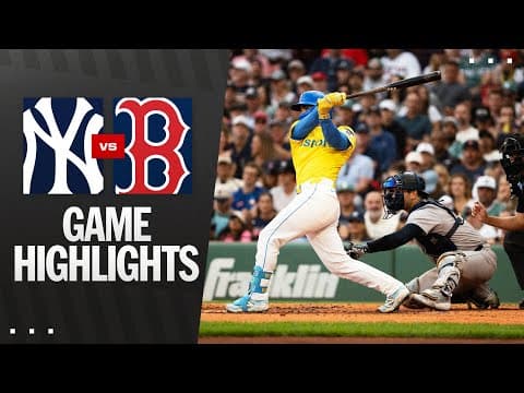 Yankees vs. Red Sox Game Highlights (9/13/25) | MLB Highlights