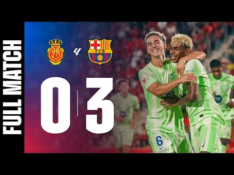 FULL MATCH | MALLORCA 0 vs 3 FC BARCELONA | LALIGA 2025/26 MD01 🔵🔴