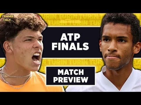 Shelton vs Auger Aliassime | ATP Finals 2025 | Tennis Talk Preview & Prediction